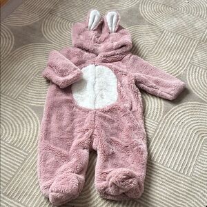 Adorable Pink Bunny winter suit